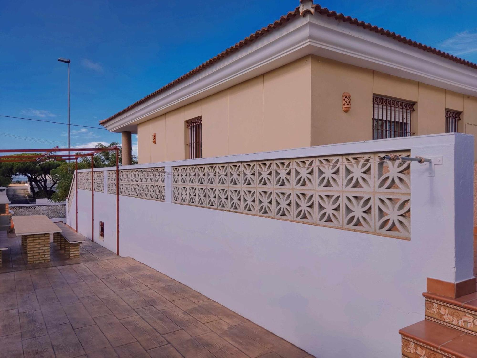 Dos Casas juntas y Patio común a 25 metros de la Playa Villa Mazagón Habitación foto